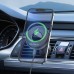 Автодержатель Borofone BH202 магнитный с беспроводной зарядкой 15W metal gray