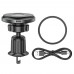 Автодержатель Borofone BH202 магнитный с беспроводной зарядкой 15W metal gray