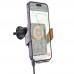 Автодержатель Hoco HW7 с беспроводной зарядкой 15W metal gray