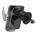 Автодержатель Hoco HW7 с беспроводной зарядкой 15W metal gray