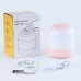 Настільний LED нічник з 3 кольорами, регулювання яскравості 4000 mAh рожевий