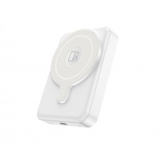 Power bank Hoco Q11 20W PD MagSafe Wireless Charger 10000mAh білий