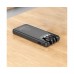 Power bank Hoco J114 10000mAh з дисплеєм + кабелі 3в1 Type-C/ Lightning/ MicroUSB black