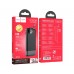 Power bank Hoco J114 10000mAh з дисплеєм + кабелі 3в1 Type-C/ Lightning/ MicroUSB black