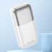 Power bank Borofone BJ62 10000mAh 22.5W+PD20W + кабелі 2в1 Type-C/ Lightning білий