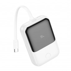 Power bank Hoco Q33 10000mAh PD20W + кабель Type-C white