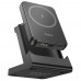 Power bank Hoco J149 3в1 5000mAh магнітний з функцією бездротової зарядки black