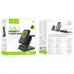 Power bank Hoco J149 3в1 5000mAh магнітний з функцією бездротової зарядки black