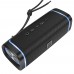 Портативна Bluetooth колонка Borofone BR32 з LED підсвіткою black