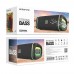 Портативна Bluetooth колонка Borofone BR32 з LED підсвіткою black