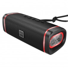 Портативна Bluetooth колонка Borofone BR32 з LED підсвіткою black