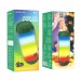 Портативна Bluetooth колонка Borofone BR25 з LED підсвіткою dark green
