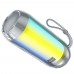 Портативна Bluetooth колонка Borofone BR25 з LED підсвіткою grey