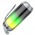 Портативна Bluetooth колонка Borofone BR25 з LED підсвіткою grey