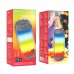 Портативна Bluetooth колонка Borofone BR25 з LED підсвіткою grey