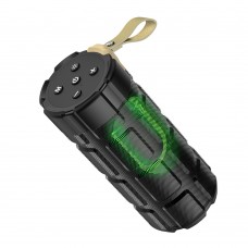 Портативна Bluetooth колонка Hoco HC7 TWS з LED підсвіткою black