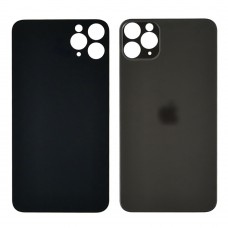 Заднє скло корпусу для Apple iPhone 11 Pro Max темно-сіре