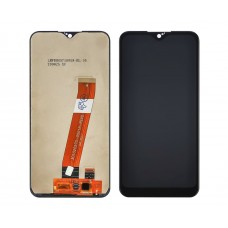 Дисплей для Samsung A015M Galaxy A01 (2020) з чорним тачскрином