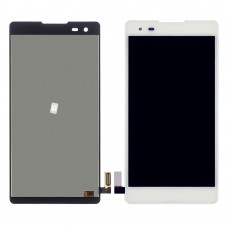Дисплей для LG X Style K200 з білим тачскріном