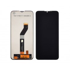 Дисплей для Motorola G8 Power lite (XT2055) з чорним тачскріном