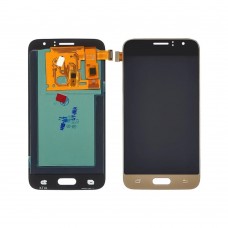 Дисплей для Samsung J120 Galaxy J1 (2016) с золотистым тачскрином OLED