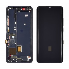 Дисплей для Xiaomi Mi Note 10/ Mi Note 10 Lite/ Mi Note 10 Pro з чорним тачскрином та корпусною рамкою OLED