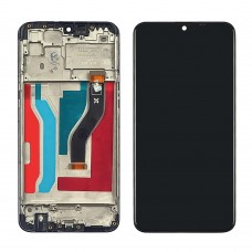 Дисплей для Samsung A107 Galaxy A10S (2019) з чорним тачскрином та корпусною рамкою