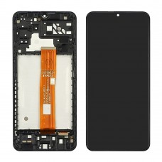 Дисплей для Samsung A047F Galaxy A04S (2022) з чорним тачскрином та корпусною рамкою
