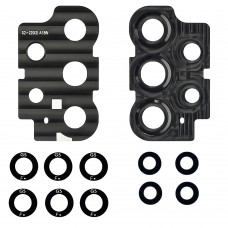 Стекло камеры для Samsung A336 Galaxy A33 (2022) (комплект 5 шт.) с чёрной рамкой Стекло камеры для Samsung A336 Galaxy A33 (2022) (комплект 5 шт.) с чёрной рамкой