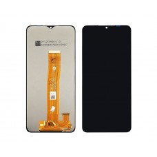 Дисплей для Samsung M127F Galaxy M12 (2021) з чорним тачскрином