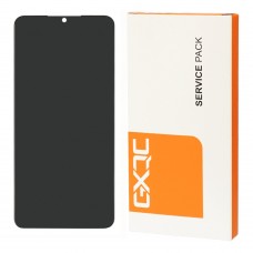 Дисплей для Samsung A127F Galaxy A12S (2021) (BOE B8 black flex) з чорним тачскрином Service Pack
