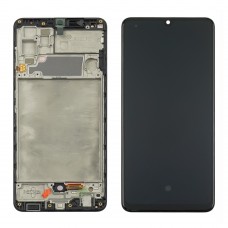 Дисплей для Samsung A325 Galaxy A32 (2020) з чорним тачскрином та корпусною рамкою Original