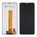 Дисплей для Samsung A127F Galaxy A12S (2021) (BOE B3 yellow flex) з чорним тачскрином Service Pack