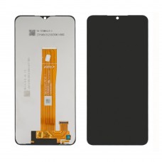 Дисплей для Samsung A125F Galaxy A12 із чорним тачскрином Service Pack