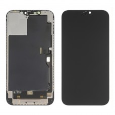 Дисплей для Apple iPhone 12 Pro Max із чорним тачскрином Original (переклеєне скло)