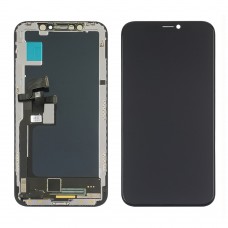 Дисплей для Apple iPhone X з чорним тачскрином Original (переклеєне скло)