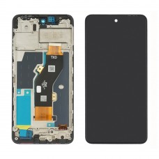 Дисплей для INFINIX Hot 40i з чорним тачскрином та корпусною рамкою