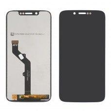 Дисплей для Motorola G7 Play (XT1952) з чорним тачскріном