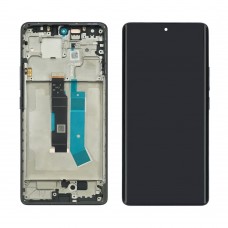 Дисплей для Xiaomi Redmi Note 14 Pro (4G) с чёрным тачскрином и чёрной корпусной рамкой OLED